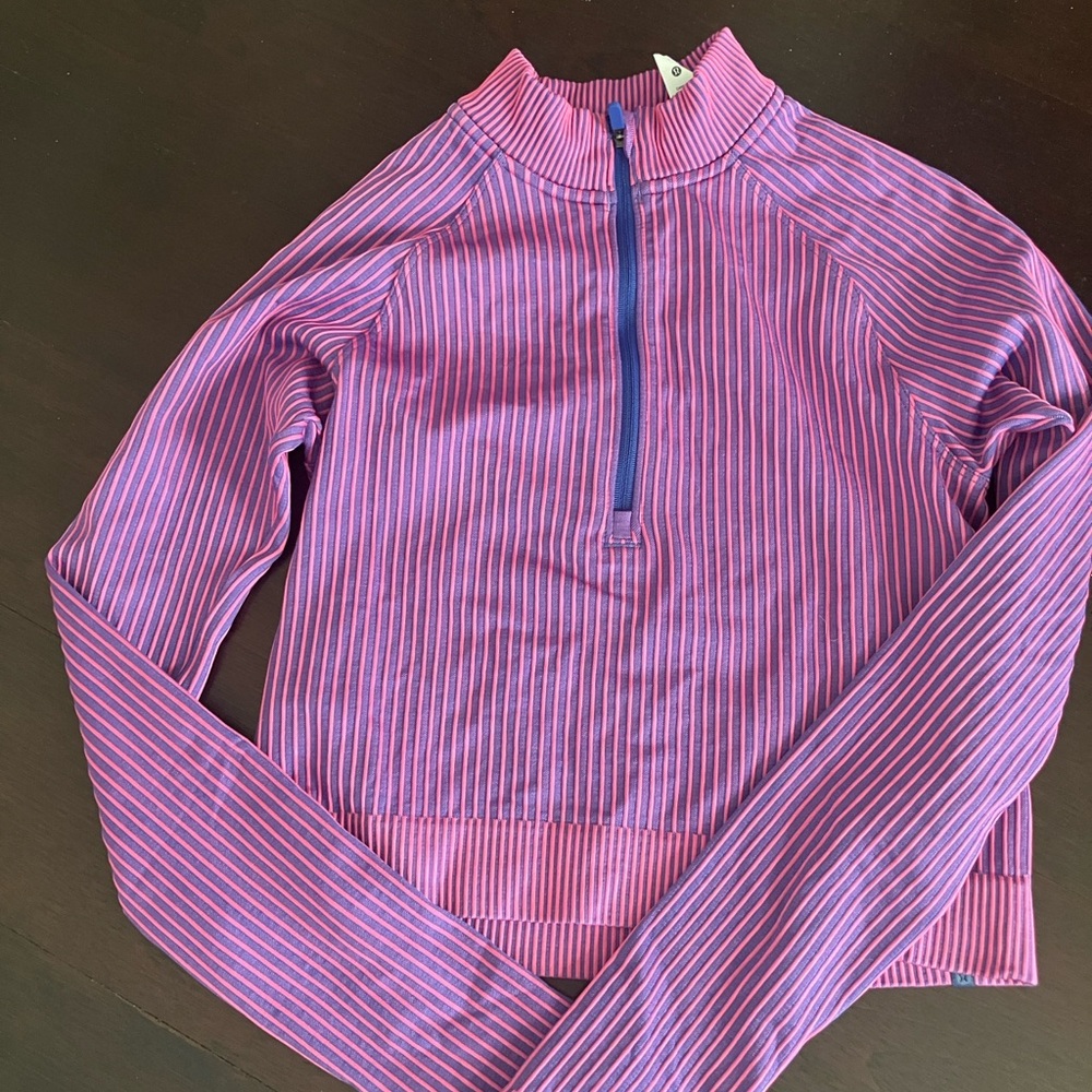 Lululemon Crop Half-Zip Womens Size 4